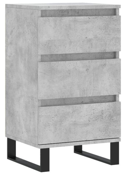 Komoda betónovo sivá 40x35x70 cm kompozitné drevo