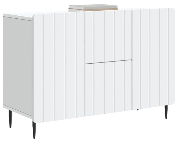 Servírovacia skriňa Biela 89 x 34,5 x 62 cm Kompozitné drevo