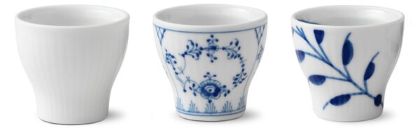 Porcelánové stojančeky na vajíčka Gifts With History – set 3 ks