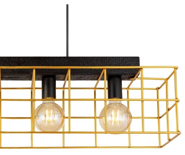 Globo 15530B-4H - Luster na lanku MERRIL 4xE27/60W/230V