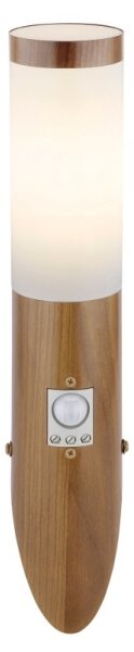 Globo 3157SW - Vonkajšie nástenné svietidlo so senzorom BOSTON 1xE27/15W/230V IP44