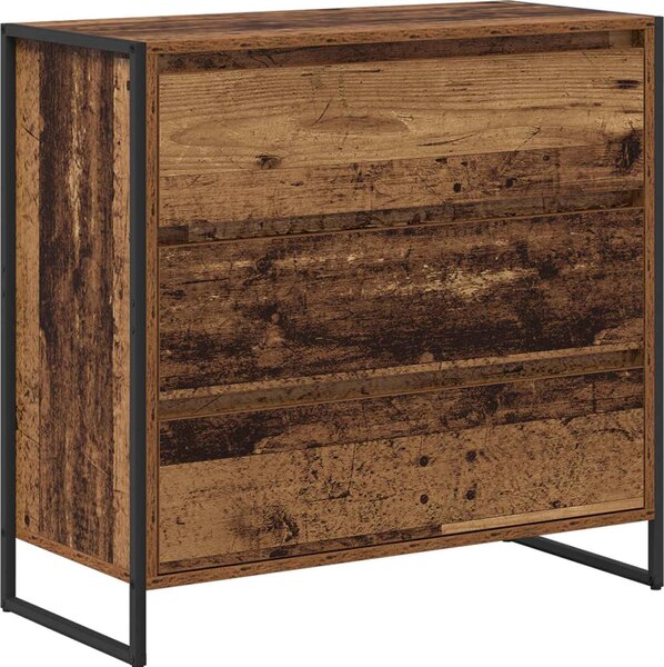 Servírovacia skriňa so zásuvkou Staré drevo 79 x 36 x 75.5 cm