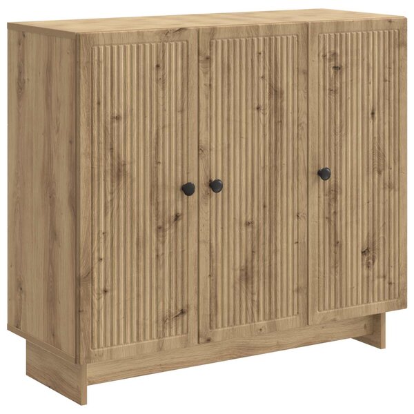 Servírovacia skriňa Dub artisan 89 x 34,5 x 80 cm