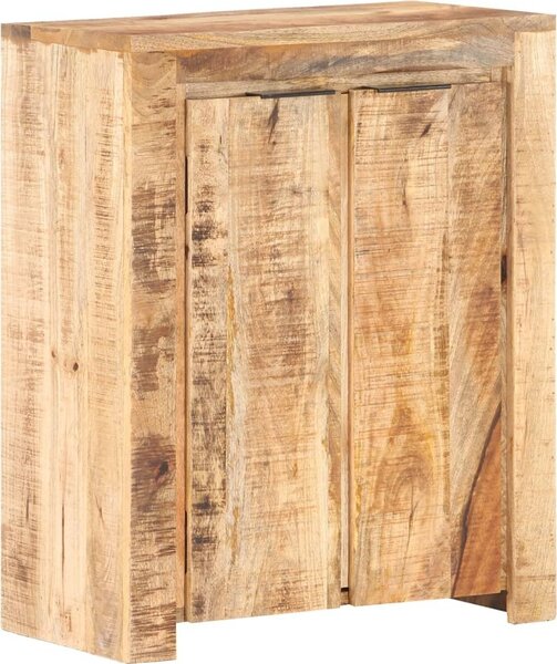 Komoda 59x33x75 cm surové mangovníkové drevo
