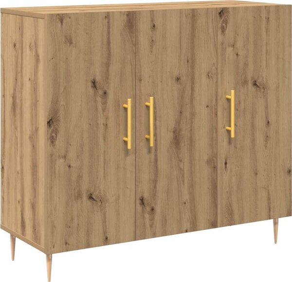 Servírovacia skriňa Remeselný dub 90 x 34 x 80 cm