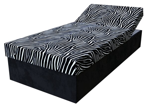 Polohovacia posteľ Zebra 195 x 85 cm