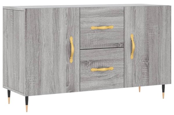 Komoda, sivá sonoma 100x36x60 cm, kompozitné drevo