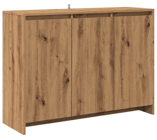 Komoda dub artisan 102x33x75 cm kompozitné drevo