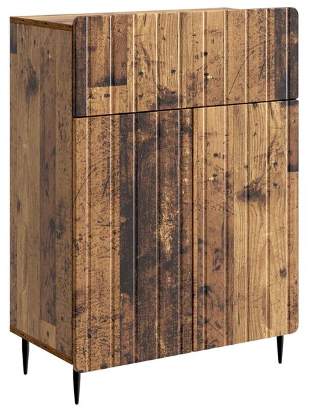 Servírovacia skriňa so zásuvkou Staré drevo 66 x 34,5 x 92 cm