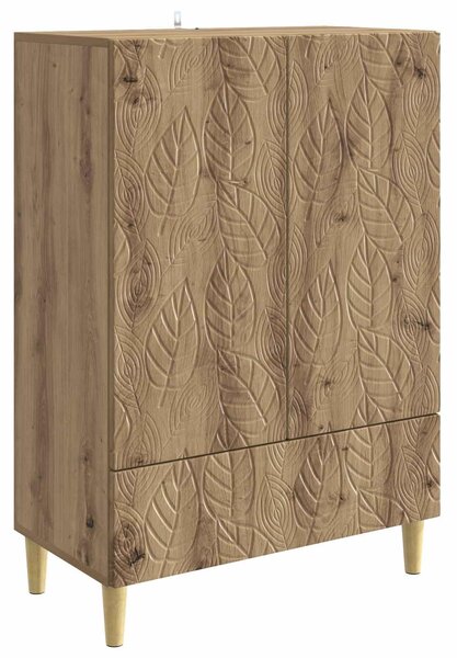 Servírovacia skriňa Dub artisan 66 x 34,5 x 95 cm