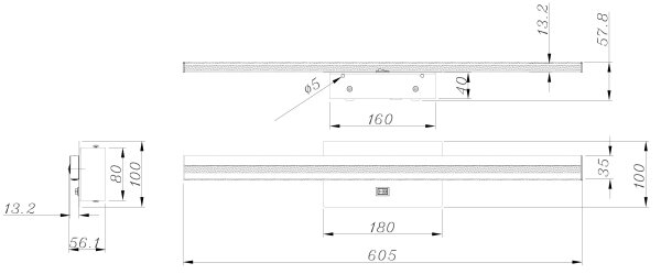 Globo 41499B - LED Kúpeľňové nástenné svietidlo VIGGO LED/18W/230V IP44