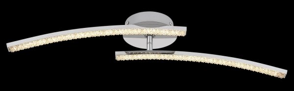 Globo 67169-12IP - LED Kúpeľňový prisadený luster JULES 2xLED/6W/230V IP44