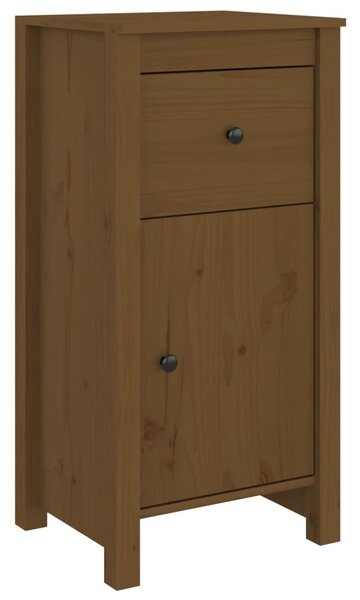 Komoda medovo-hnedá 40x35x80 cm masívne borovicové drevo