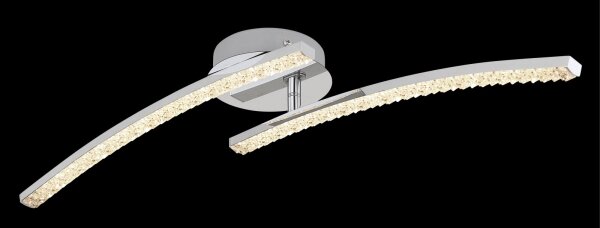 Globo 67169-12IP - LED Kúpeľňový prisadený luster JULES 2xLED/6W/230V IP44