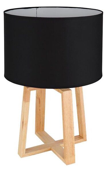 Globo 21621B - Stolná lampa MORITZ 1xE14/40W/230V čierna