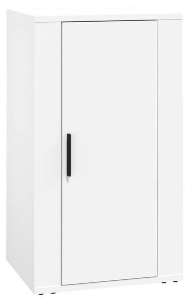 Komoda biela 40x33x70 cm spracované drevo