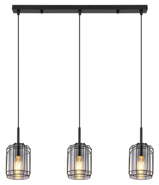 Globo 15559-3H - Luster na lanku KAMMI 3xE27/60W/230V