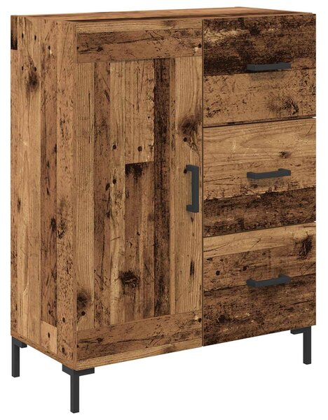 Servírovacia skriňa so zásuvkou Staré drevo 69.5 x 34 x 90 cm