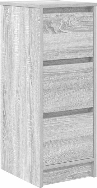 Komoda sivý dub sonoma 29,5x34x76 cm kompozitné drevo