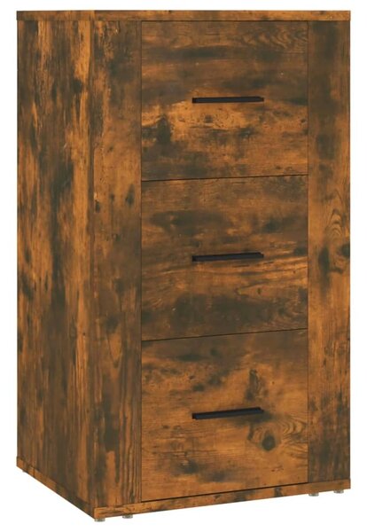 Komoda dymový dub 40x33x70 cm spracované drevo