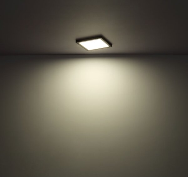 Globo 12380-18B - LED Stropné svietidlo LASSE LED/18W/230V 3000/4000/6500K čierna