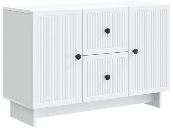 Servírovacia skriňa Biela 89 x 34,5 x 60 cm Kompozitné drevo