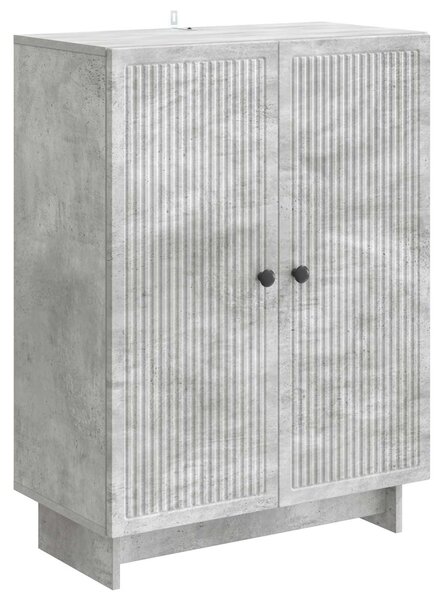 Servírovacia skriňa Betónovo sivá 66 x 34,5 x 90 cm