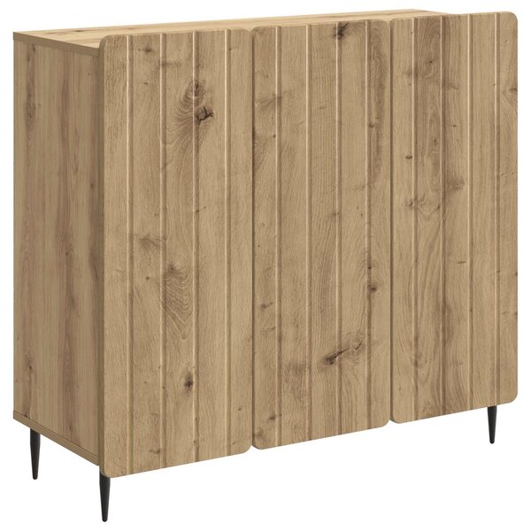 Servírovacia skriňa Dub artisan 89 x 34,5 x 82 cm