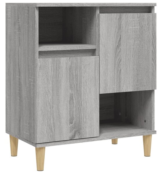 Komoda sivý dub sonoma 60x35x70 cm spracované drevo