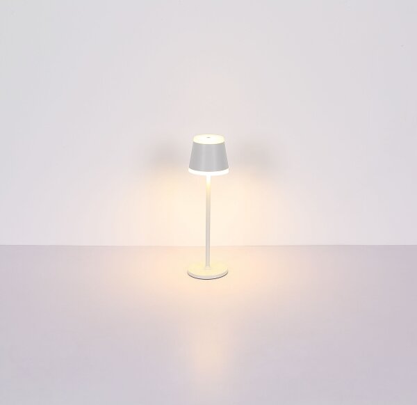 Globo 58433W - LED Stmievateľná dotyková stolná lampa RIDLEY LED/4,6W/230V IP54