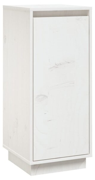 Komoda biela 31,5x34x75 cm borovicový masív