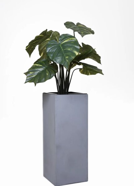 Kvetináč BLOCK, sklolaminát, výška 75 cm, betón design
