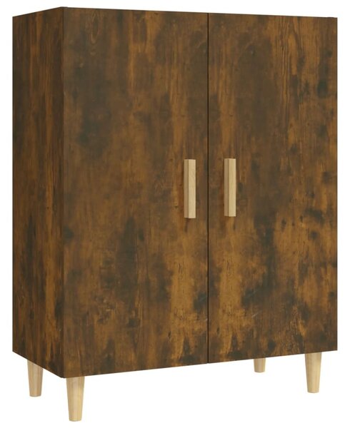 Komoda dymový dub 70x34x90 cm spracované drevo