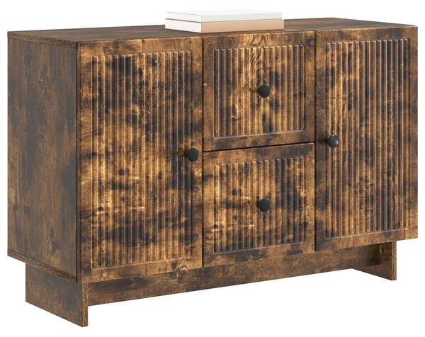 Servírovacia skriňa so zásuvkou Dymový dub 89 x 34,5 x 60 cm