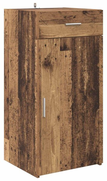 Servírovacia skriňa so zásuvkou Staré drevo 45 x 42,5 x 93 cm