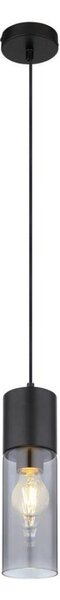 Globo 21000HB - Luster na lanku ANNIKA 1xE27/25W/230V pr. 10,5 cm čierna
