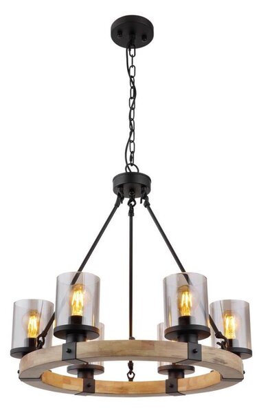 Globo 15555-6H - Luster na reťazi LILA 6xE27/60W/230V