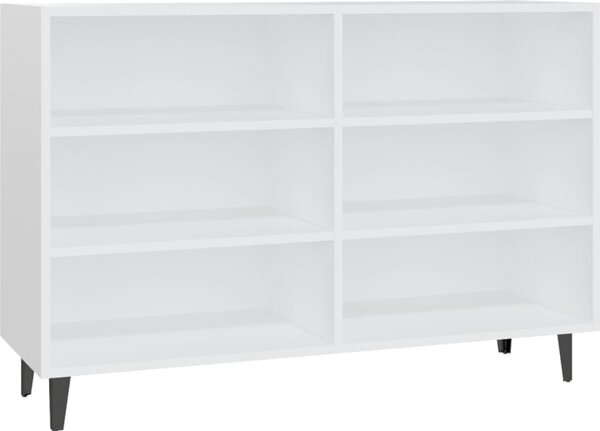 Komoda, biela 103,5x35x70 cm, kompozitné drevo