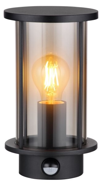 Globo 31360S - Vonkajšie nástenné svietidlo so senzorom GRACEY 1xE27/60W/230V IP54