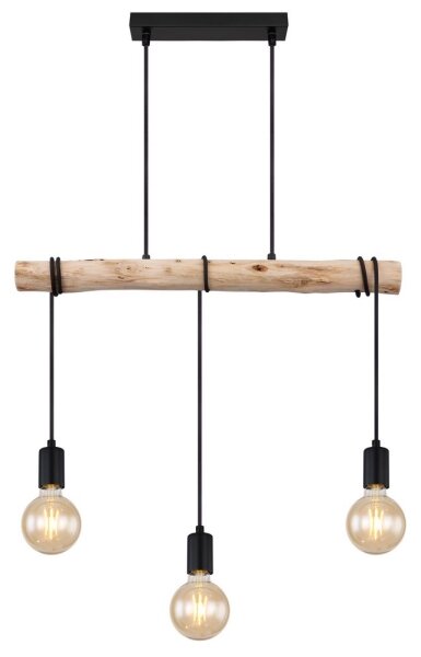 Globo 15539-3H - Luster na lanku GREGOR 3xE27/60W/230V