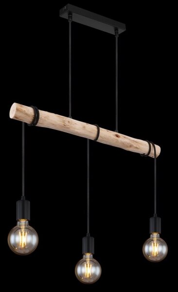 Globo 15539-3H - Luster na lanku GREGOR 3xE27/60W/230V