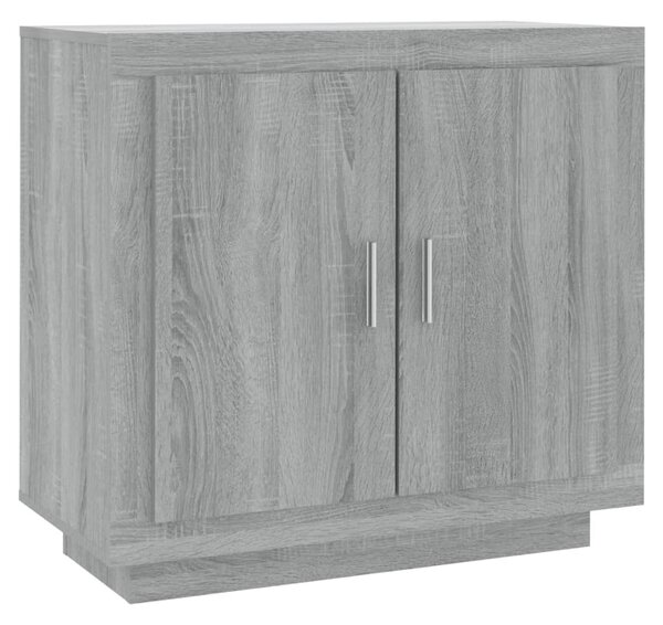 Komoda sivý dub sonoma 80x40x75 cm spracované drevo