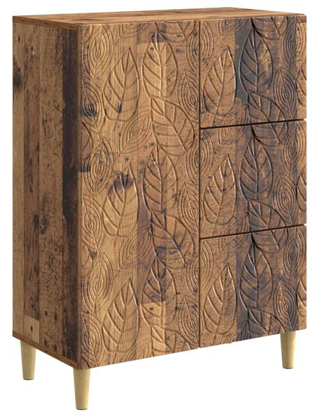 Servírovacia skriňa Staré drevo 66 x 34,5 x 90 cm