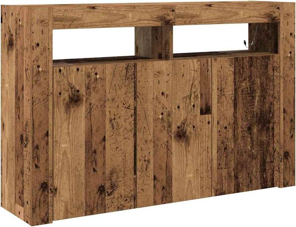 Servírovacia skriňa Staré drevo 116 x 30 x 75 cm