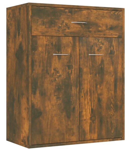 Komoda dymový dub 60x30x75 cm spracované drevo