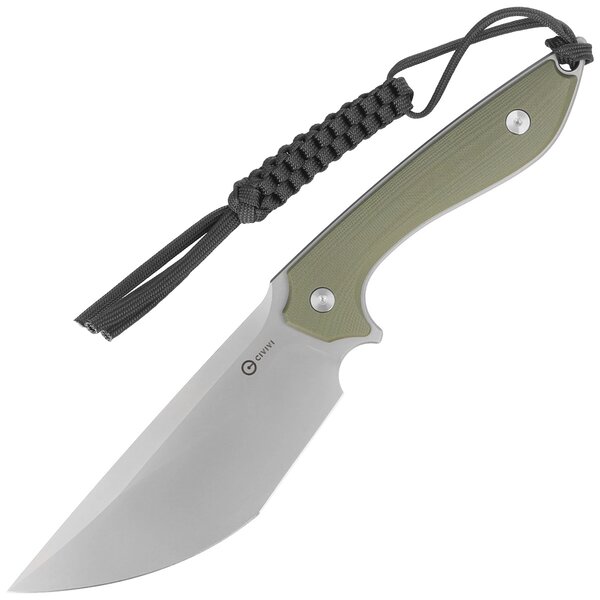 Nôž Civivi Concept 22 OD Green G10, Silver Bead Blasted D2 od Tuffknives (Geoff Blauvelt) (C21047-2)