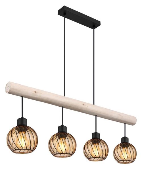 Globo 15534-4H - Luster na lanku PAULO 4xE27/15W/230V