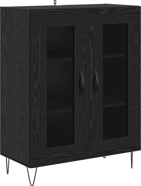 Servírovacia skriňa Čierny dub 69,5 x 34 x 90 cm