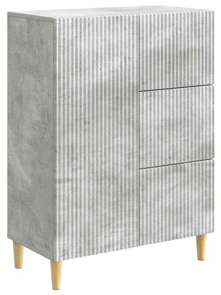 Servírovacia skriňa so zásuvkou Betónovo sivá 66 x 34,5 x 90 cm