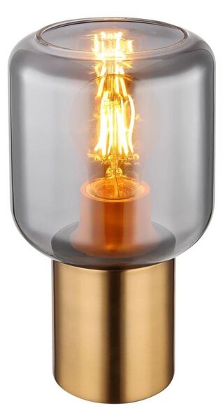 Globo 21004M - Stolná lampa NINJO 1xE27/40W/230V mosadz
